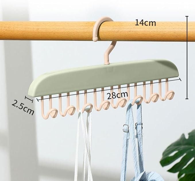 Hanger for Closet, Plastic Underwear Suspender Hanger, Multifunctional Clothes Hanger